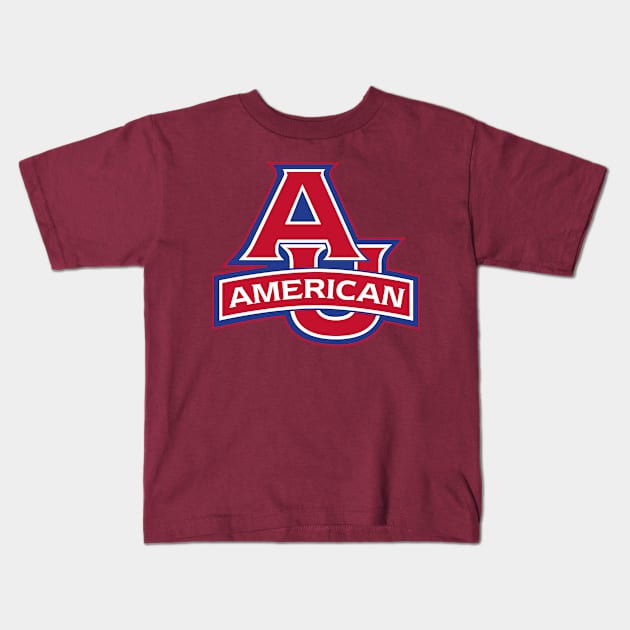 American  EAGLES Kids T-Shirt by doms